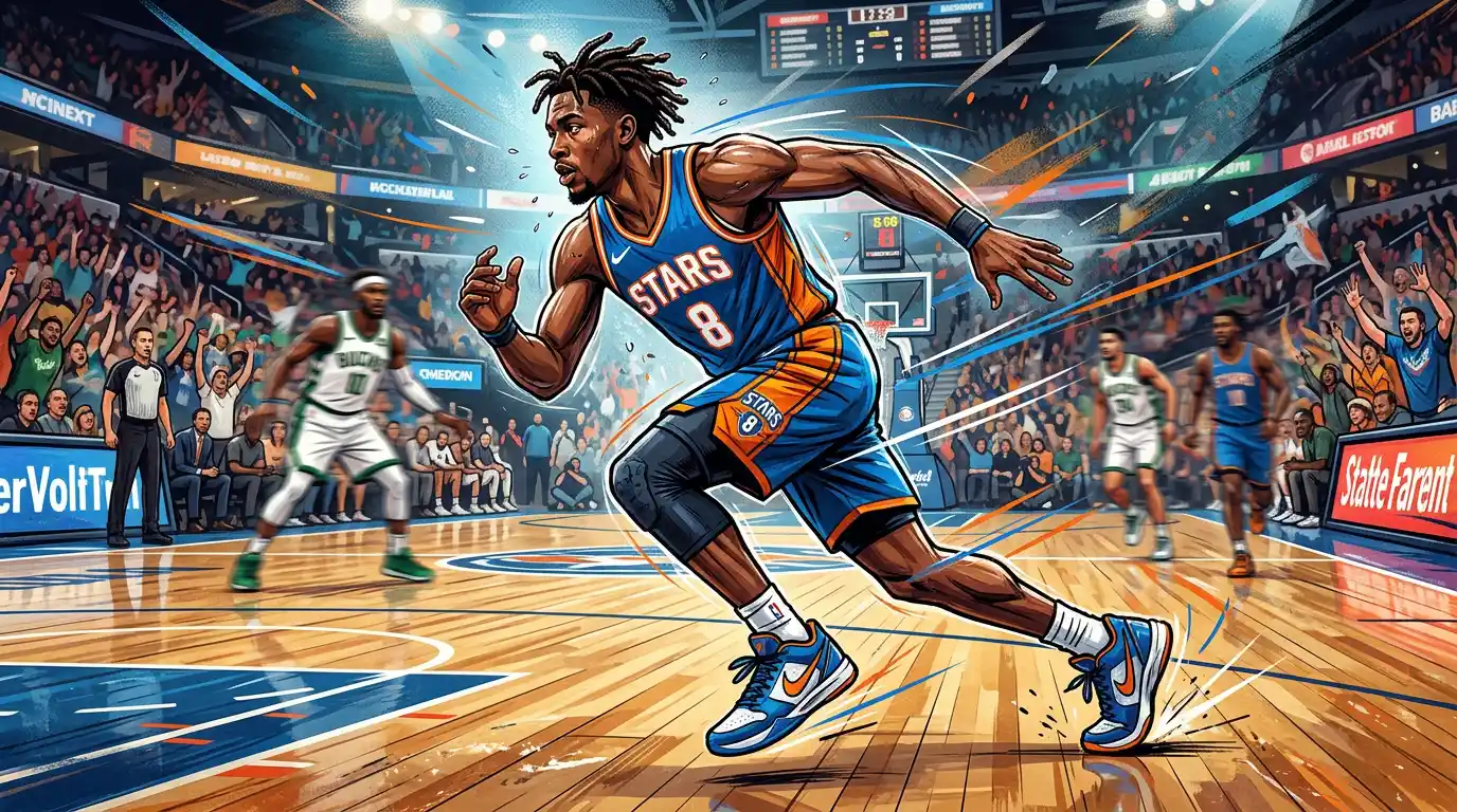 Tactical diagram showing off-ball perimeter player movement